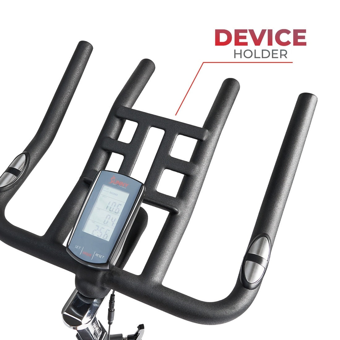 Sunny Health Fitness Premium Indoor Cycle Bike w/ SunnyFit® App