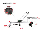 Sunny Health & Fitness SF-RW5639 Full Motion Rowing Machine Rower