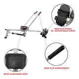 Sunny Health & Fitness SF-RW5639 Full Motion Rowing Machine Rower