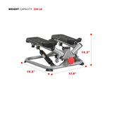 Sunny Health & Fitness Total Body Advanced Stepper Machine -