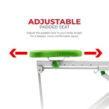 Sunny Health & Fitness Upright Row-N-Ride™ Exerciser in Green - NO. 077G