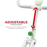 Sunny Health & Fitness Upright Row-N-Ride™ Exerciser in Green - NO. 077G