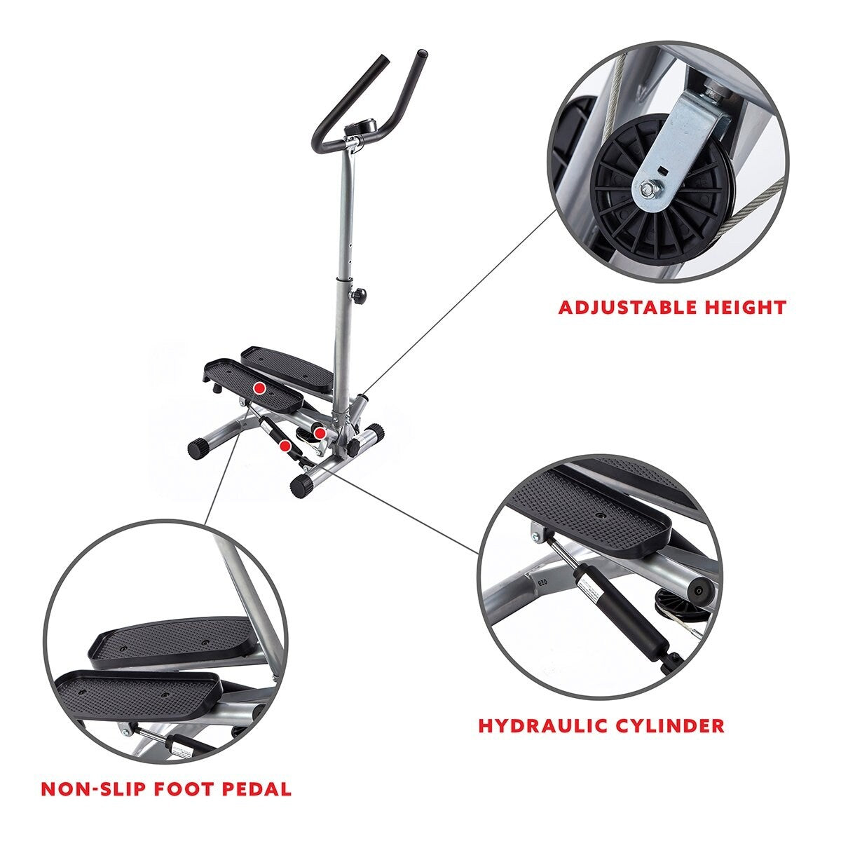 Sunny Twist Stepper with Handle Bar