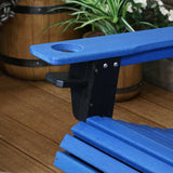 Sunnydaze All-Weather Outdoor Adirondack Chair with Drink Holder