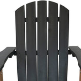 Sunnydaze All-Weather Outdoor Adirondack Chair with Drink Holder