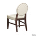 Sunpan Florence Leather Dining Chairs (Set of 2)