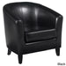 Sunpan Valencia Leather Tub Chair