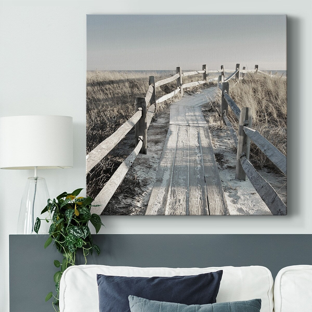 Sunset Beach-Gallery Wrapped Canvas