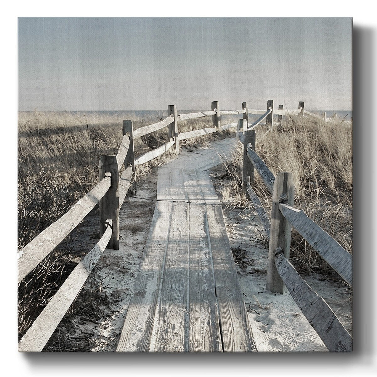 Sunset Beach-Gallery Wrapped Canvas