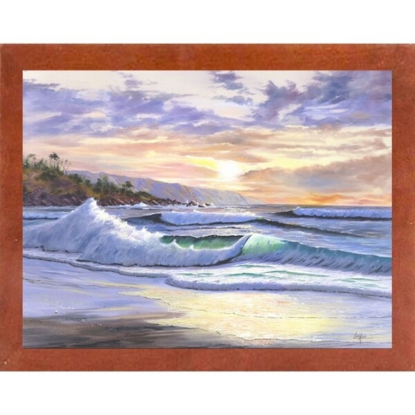 Sunset Cove-THOLIN52112 Print 19"x25.25" by Thomas Linker