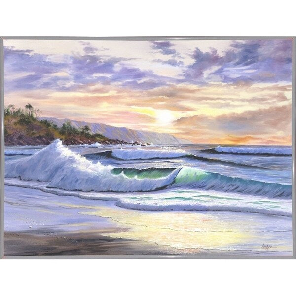 Sunset Cove-THOLIN52112 Print 19"x25.25" by Thomas Linker