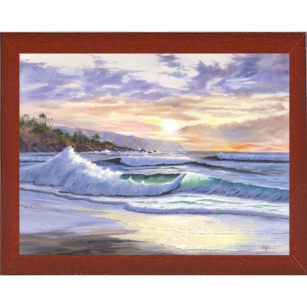 Sunset Cove-THOLIN52112 Print 19"x25.25" by Thomas Linker