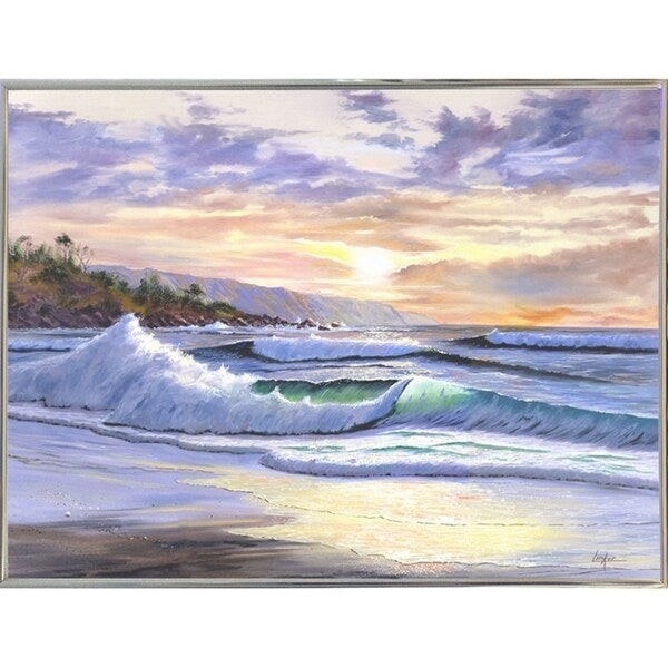 Sunset Cove-THOLIN52112 Print 19"x25.25" by Thomas Linker