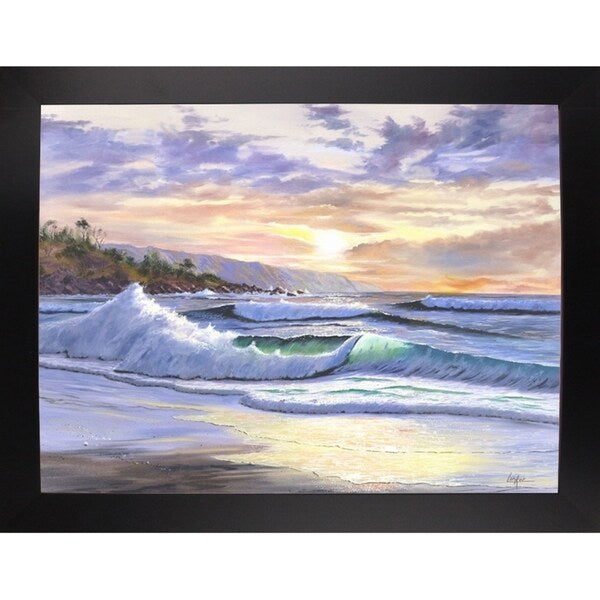 Sunset Cove-THOLIN52112 Print 19"x25.25" by Thomas Linker