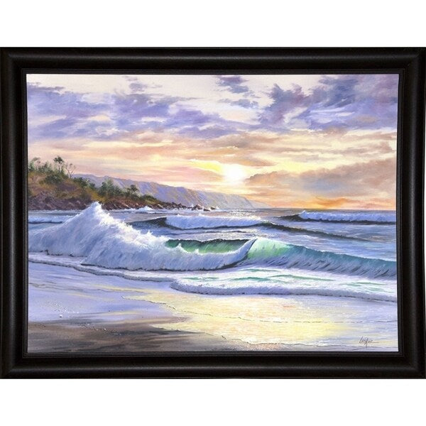 Sunset Cove-THOLIN52112 Print 19"x25.25" by Thomas Linker