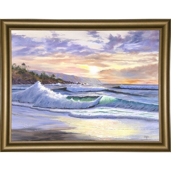 Sunset Cove-THOLIN52112 Print 19"x25.25" by Thomas Linker