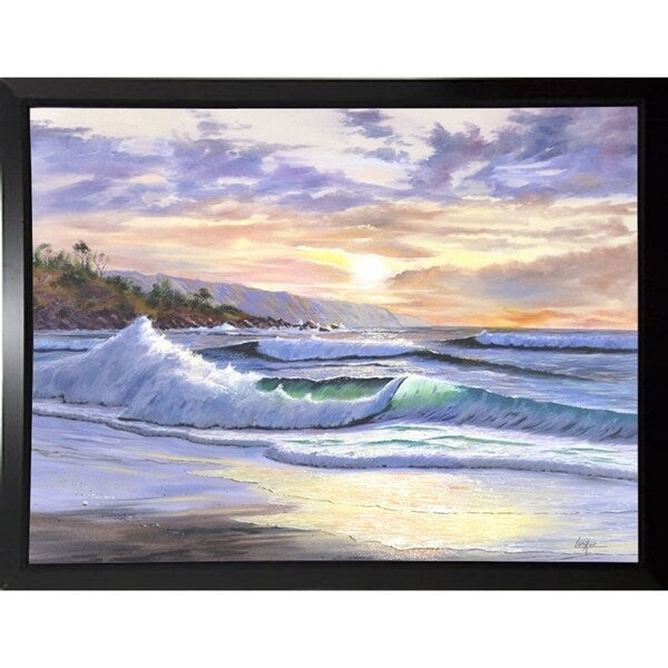 Sunset Cove-THOLIN52112 Print 19"x25.25" by Thomas Linker