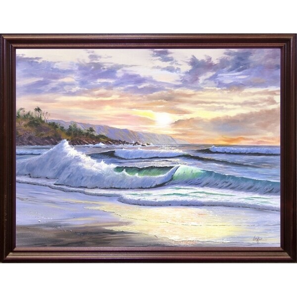 Sunset Cove-THOLIN52112 Print 19"x25.25" by Thomas Linker