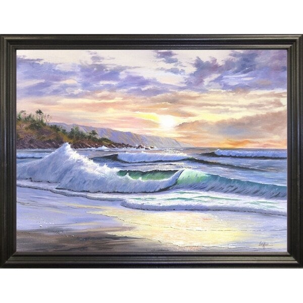 Sunset Cove-THOLIN52112 Print 19"x25.25" by Thomas Linker