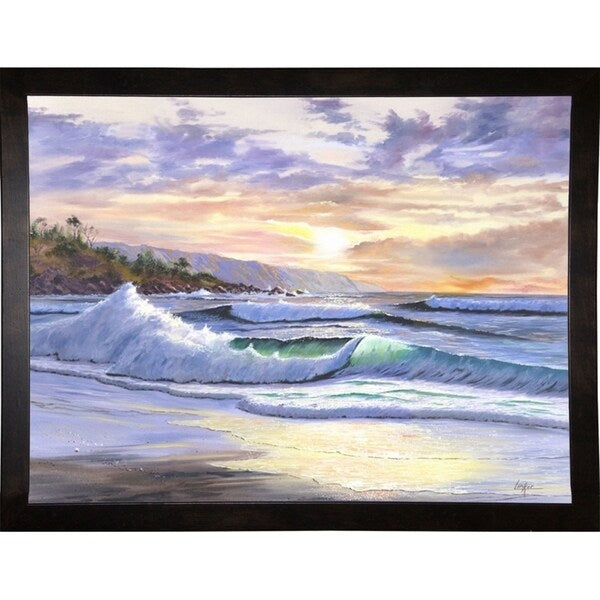 Sunset Cove-THOLIN52112 Print 19"x25.25" by Thomas Linker