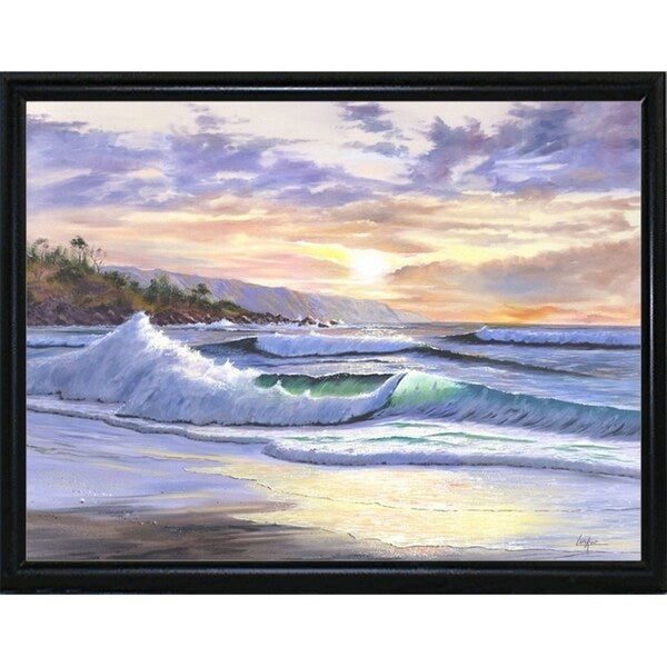 Sunset Cove-THOLIN52112 Print 19"x25.25" by Thomas Linker
