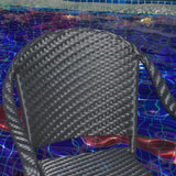 Sunset Outdoor Tight-weave Wicker Chair (Set of 2) by Christopher Knight Home