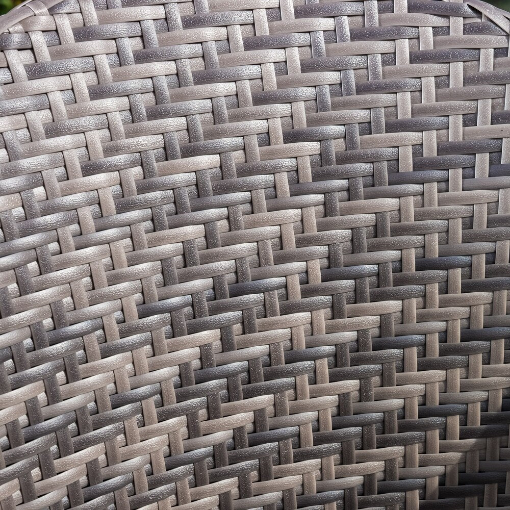 Sunset Outdoor Tight-weave Wicker Chair (Set of 2) by Christopher Knight Home