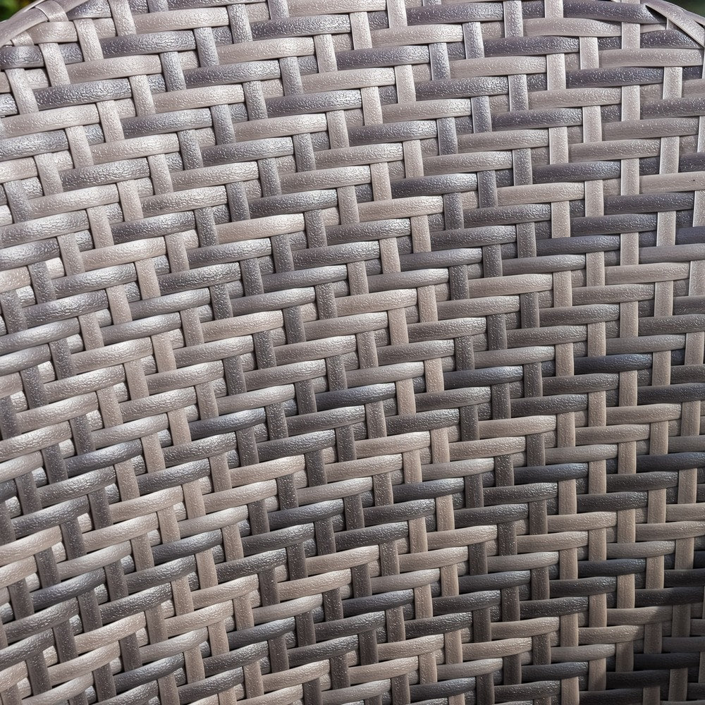 Sunset Outdoor Tight-weave Wicker Chair (Set of 2) by Christopher Knight Home