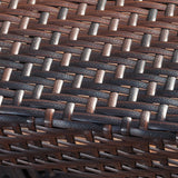 Sunset Outdoor Tight-weave Wicker Chair (Set of 2) by Christopher Knight Home