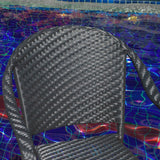 Sunset Outdoor Tight-weave Wicker Chair (Set of 2) by Christopher Knight Home