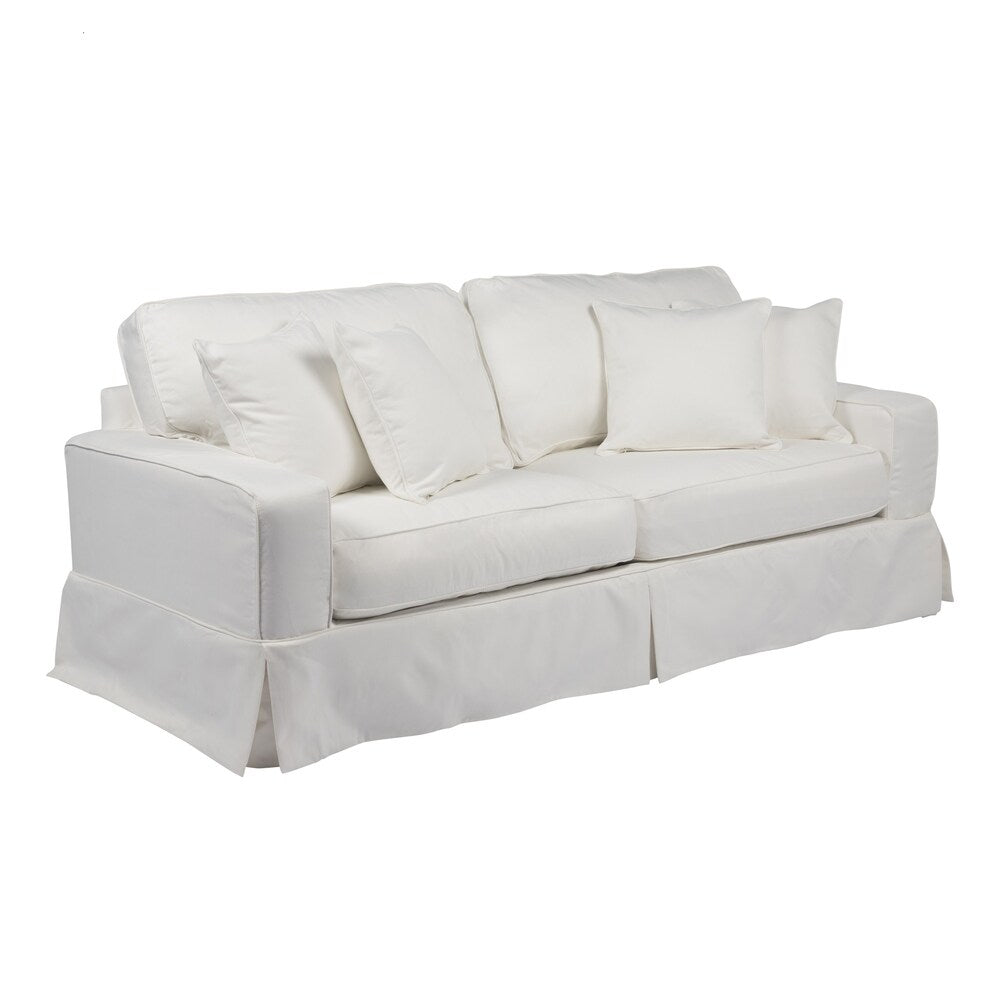 Sunset Trading Americana Box Cushion | Track Arm | Sofa Slipcover | Pe
