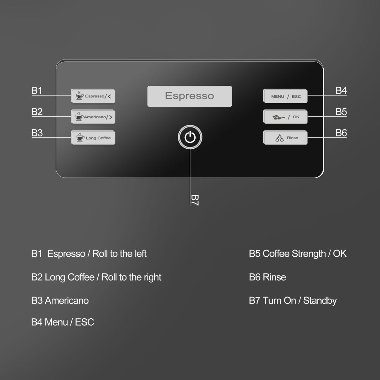 Super Automatic Espresso Coffee Machine