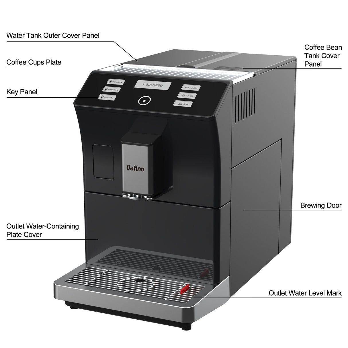 Super Automatic Espresso Coffee Machine