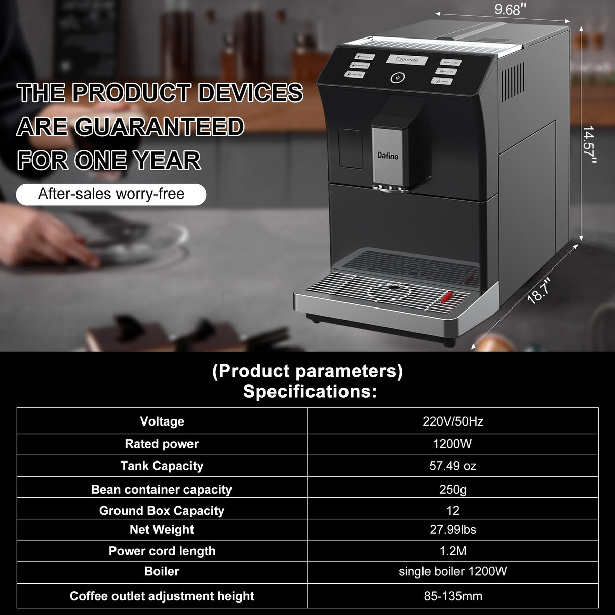 Super Automatic Espresso Coffee Machine