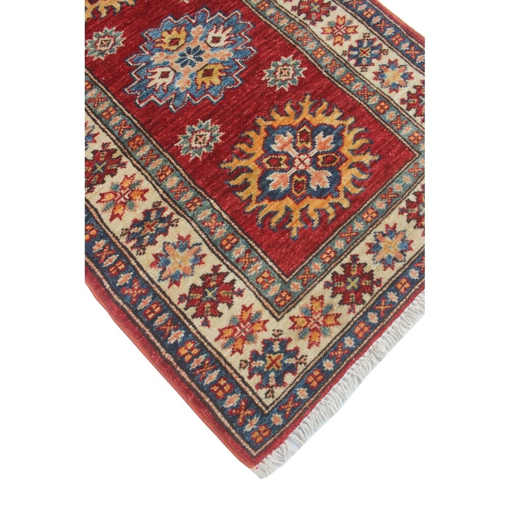 Super Kazak Yasamen Red/Ivory Rug