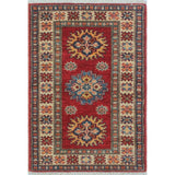 Super Kazak Yasamen Red/Ivory Rug