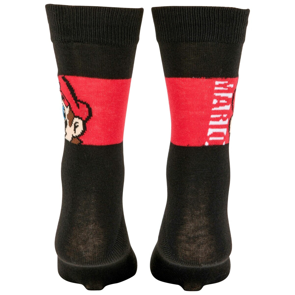 Super Mario Bros. Mario Icons Mens Crew Socks 2Pack