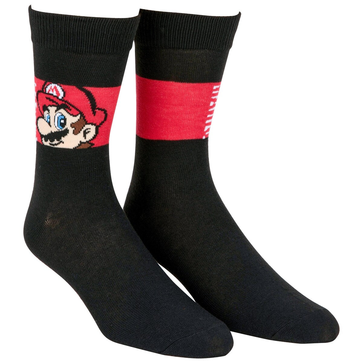 Super Mario Bros. Mario Icons Mens Crew Socks 2Pack