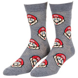 Super Mario Bros. Mario Icons Mens Crew Socks 2Pack