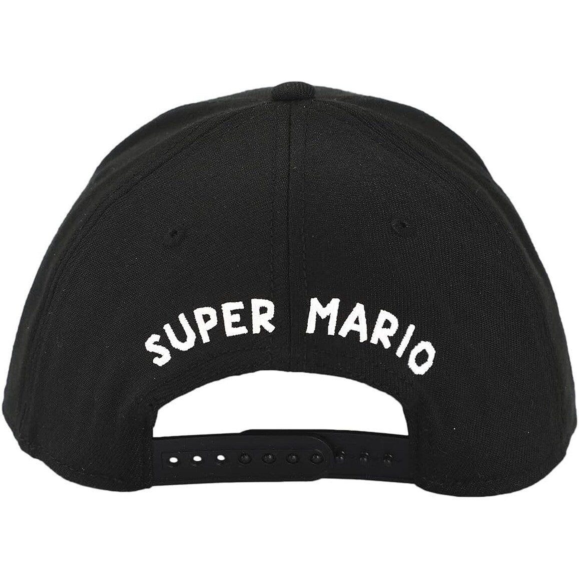 Super Mario Logo Elite Flex Pre-Curved Bill Snapback