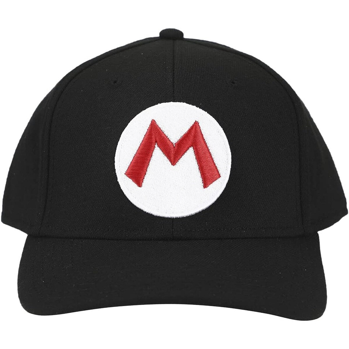 Super Mario Logo Elite Flex Pre-Curved Bill Snapback