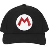 Super Mario Logo Elite Flex Pre-Curved Bill Snapback