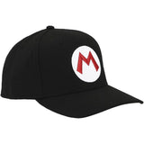 Super Mario Logo Elite Flex Pre-Curved Bill Snapback