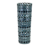 Superb Hadwin Ceramic vase- Large - Blue - Benzara