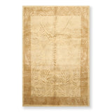 Superfine Designer Hand Knotted Wool & Silk Tibetan Oriental Area Rug (6'x9') - 6' x 9'