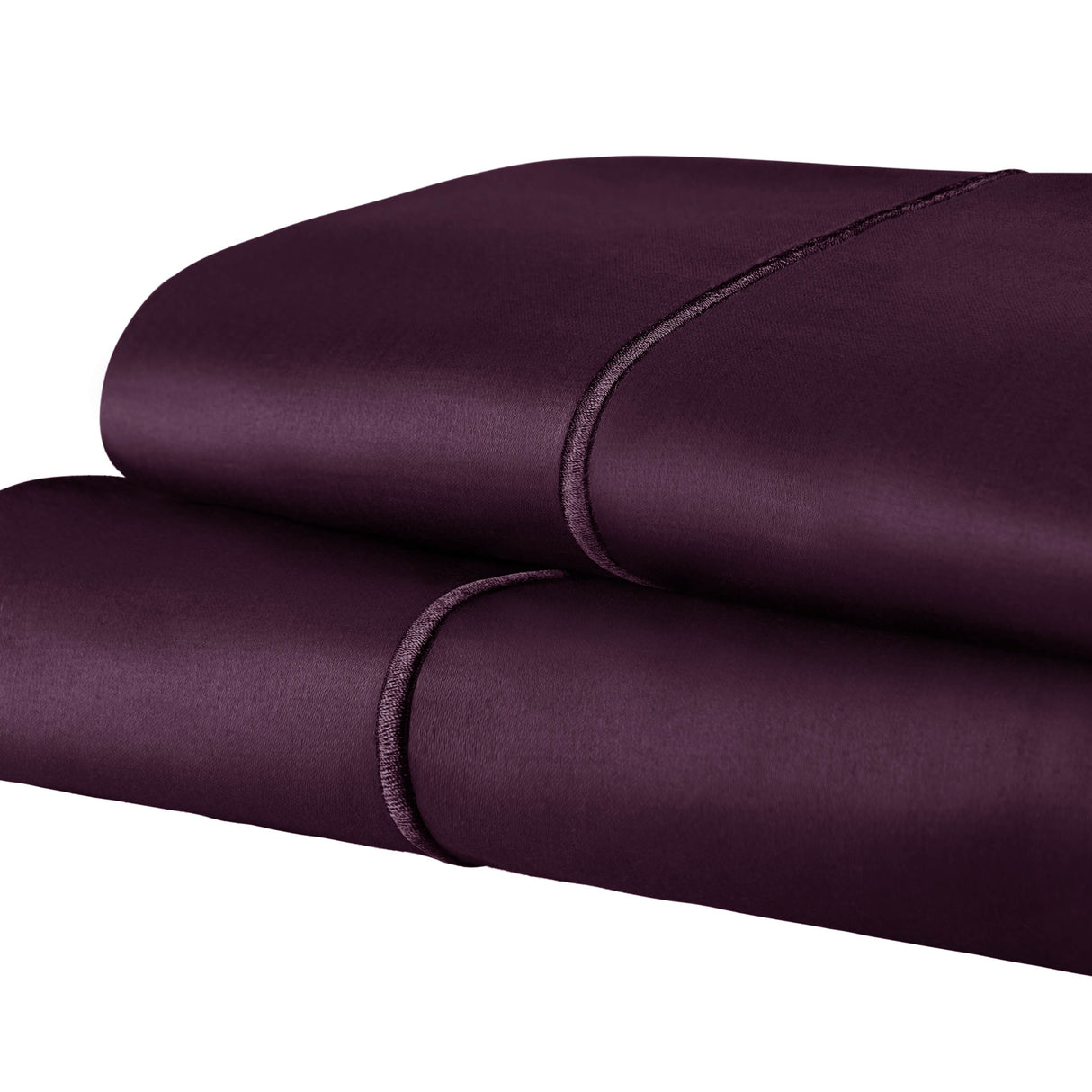 Cotton 1500 Thread Count Solid Pillowcase by Superior - (Set of 2)