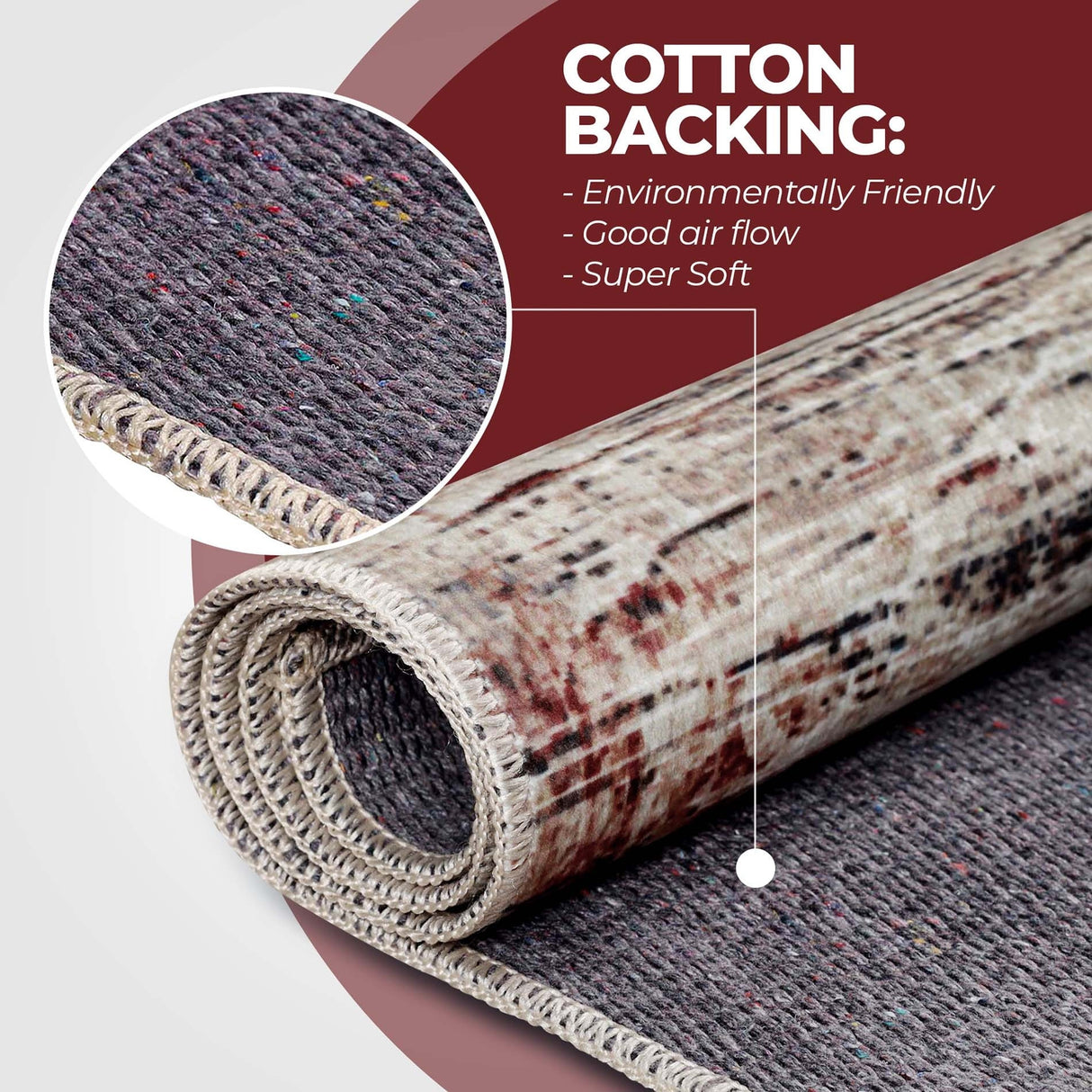 Superior Canary Medallion Machine Washable Indoor Area Rug or Runner