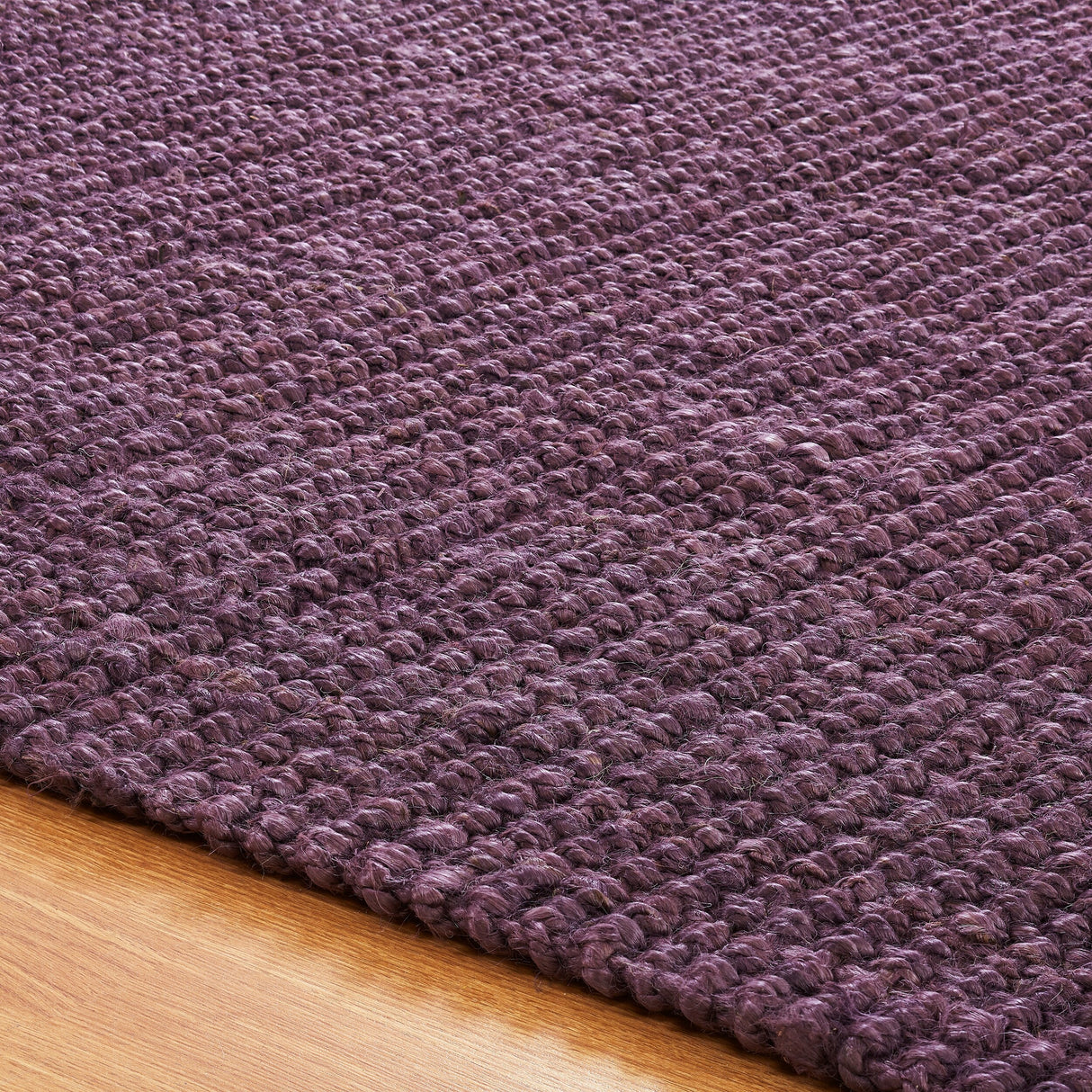Superior Modern Coastal Rustic Handwoven Braided Jute Indoor Area Rug