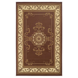 Traditional Medallion Floral Indoor Runner or Area Rug by Superior