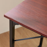 Suprima® Desk - Standard Room - Mahogany Red by DormCo